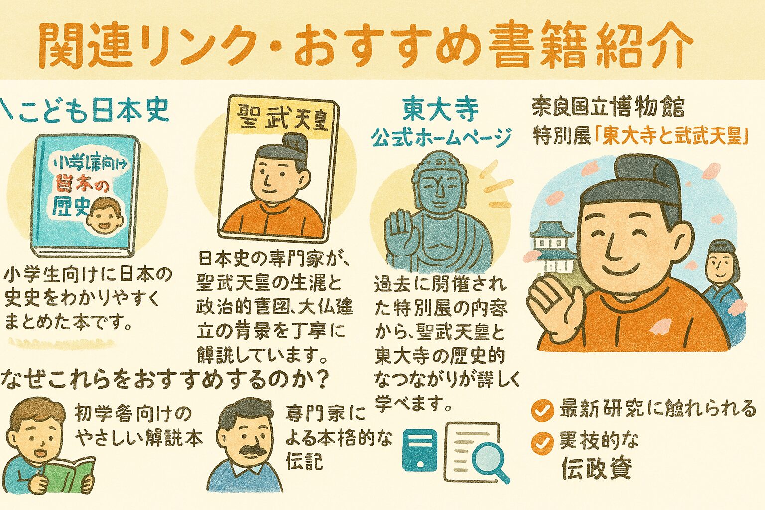 聖武天皇とは?生涯と功績・名言をわかりやすく解説 | 心に響く瞬間