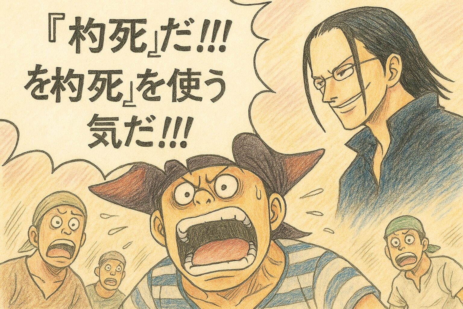 ONE PIECEクロの必殺技『杓死』が描く恐怖と“本物”の意味に迫る | 心に響く瞬間