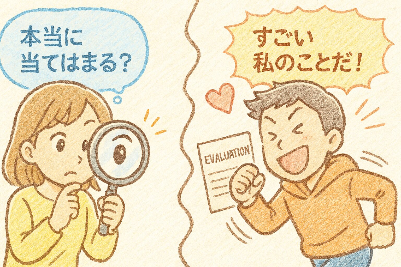 バーナム効果とは？意味・特徴・フォアラー効果との違いも心理学から解説【実生活での応用例付き】 | 心に響く瞬間