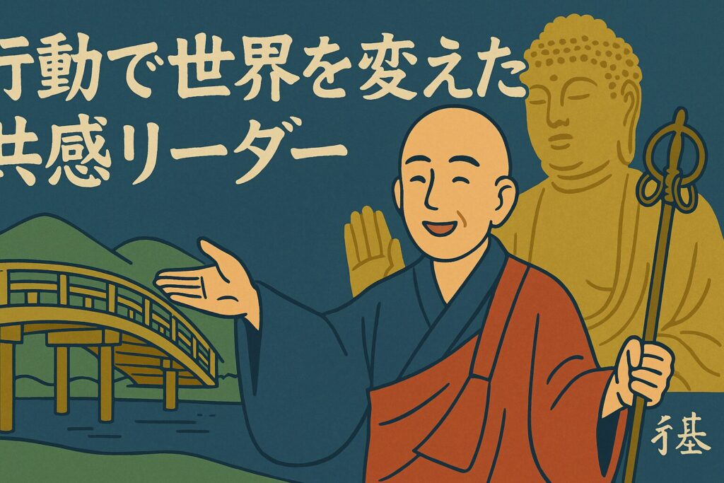 行基とは?大仏造立に260万人を動かし社会を変えた共感リーダーの生涯・功績・名言・地図と49寺院 | 心に響く瞬間