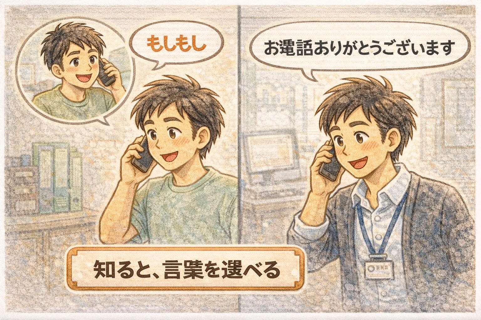 もしもしの語源は申し申し?音変化と電話で定着した理由を辞書×明治電話史(交換手)で検証|諸説整理・ビジネス敬語・FAQ完全解説 | 心に響く瞬間