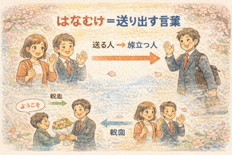 『はなむけ』意味・由来と使い方｜餞・贐・餞別の違いを解説【例文】 | 心に響く瞬間