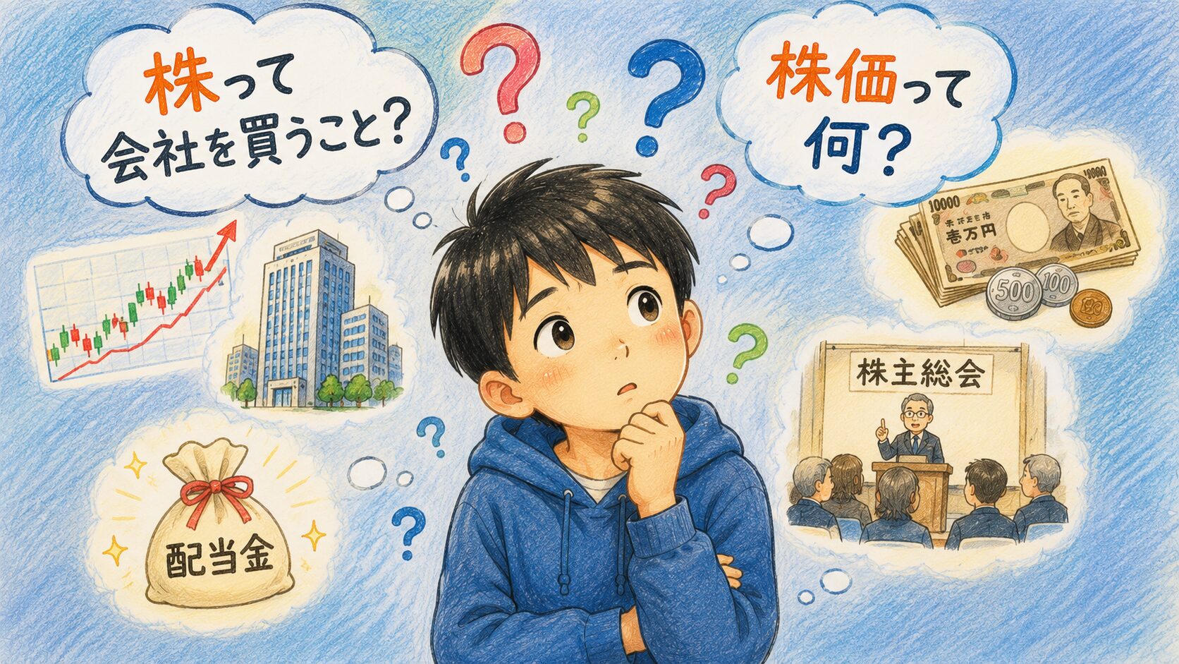 株式とは何?株の語源・由来と会社を応援するしくみ | 心に響く瞬間